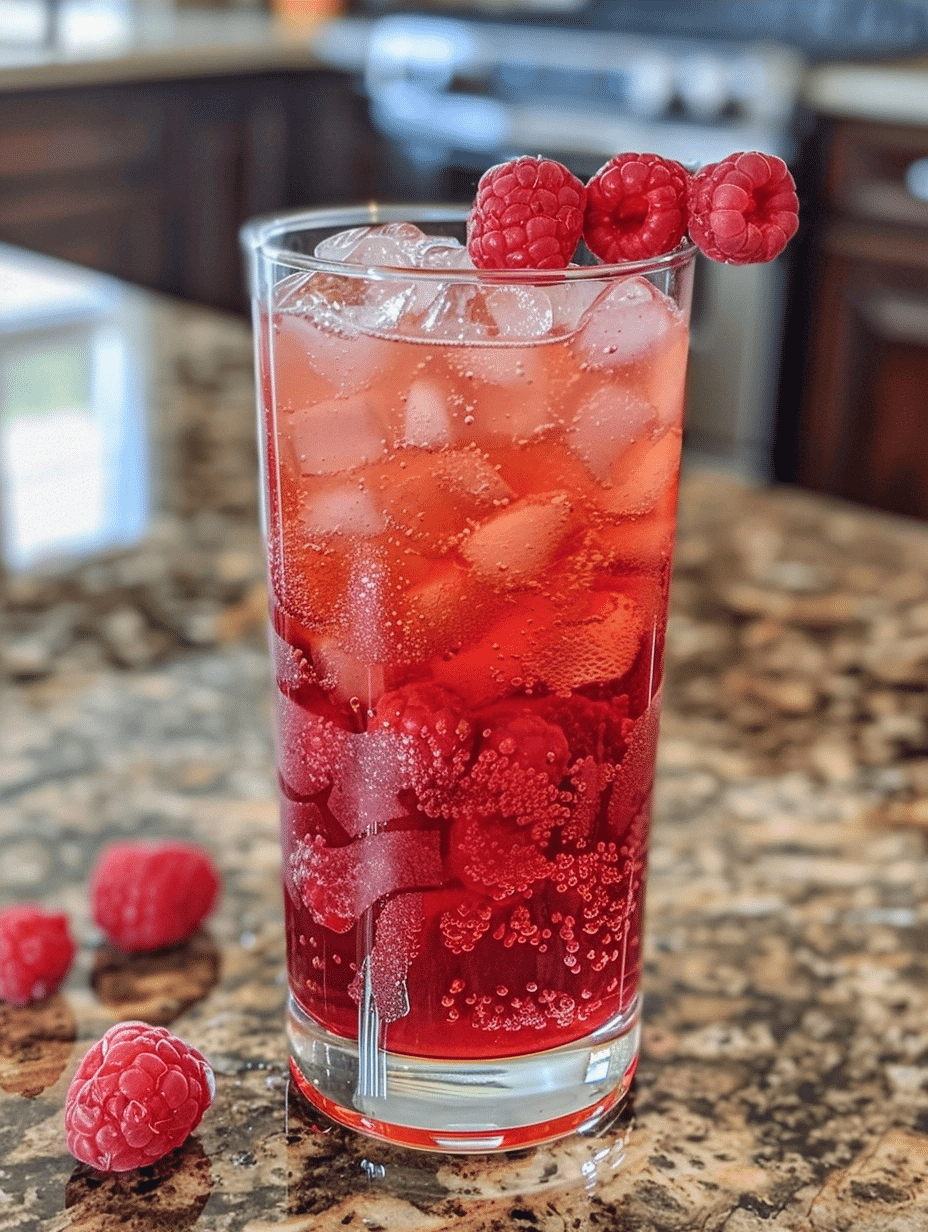 Raspberry Mocktail: Fresh, Fruity Refreshment