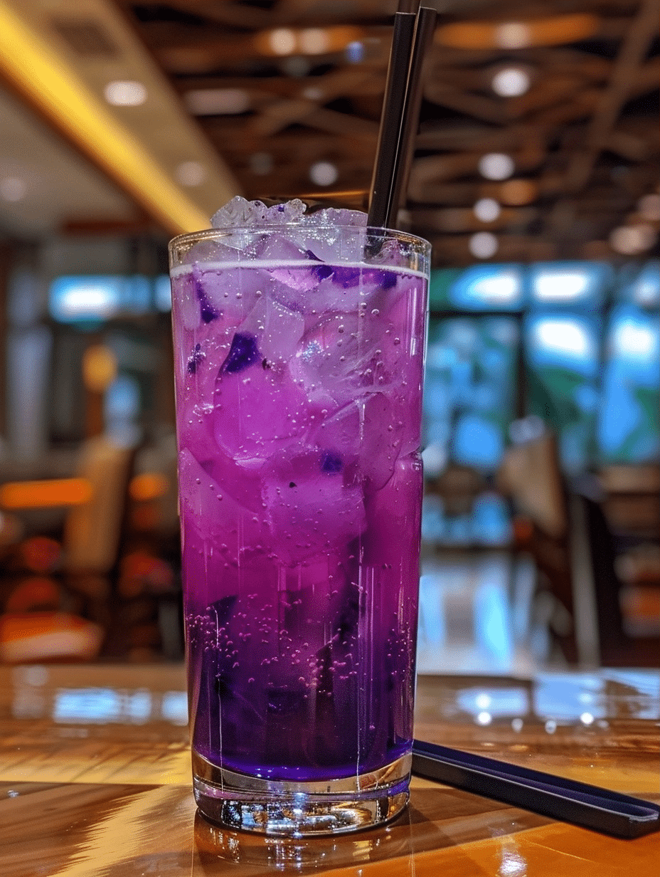 Purple Mocktail Recipe: Refreshing Non-Alcoholic Drink