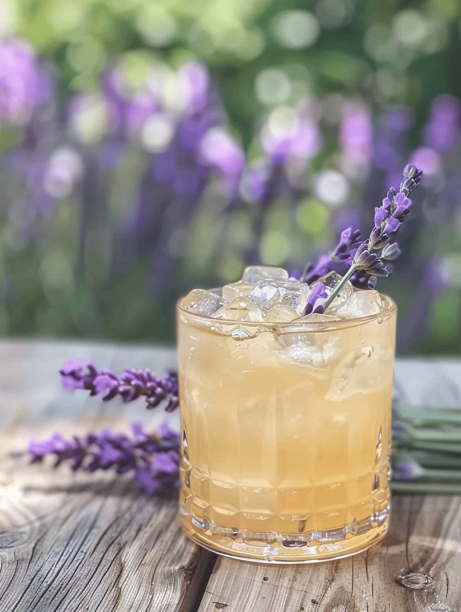 Lavender Mocktail