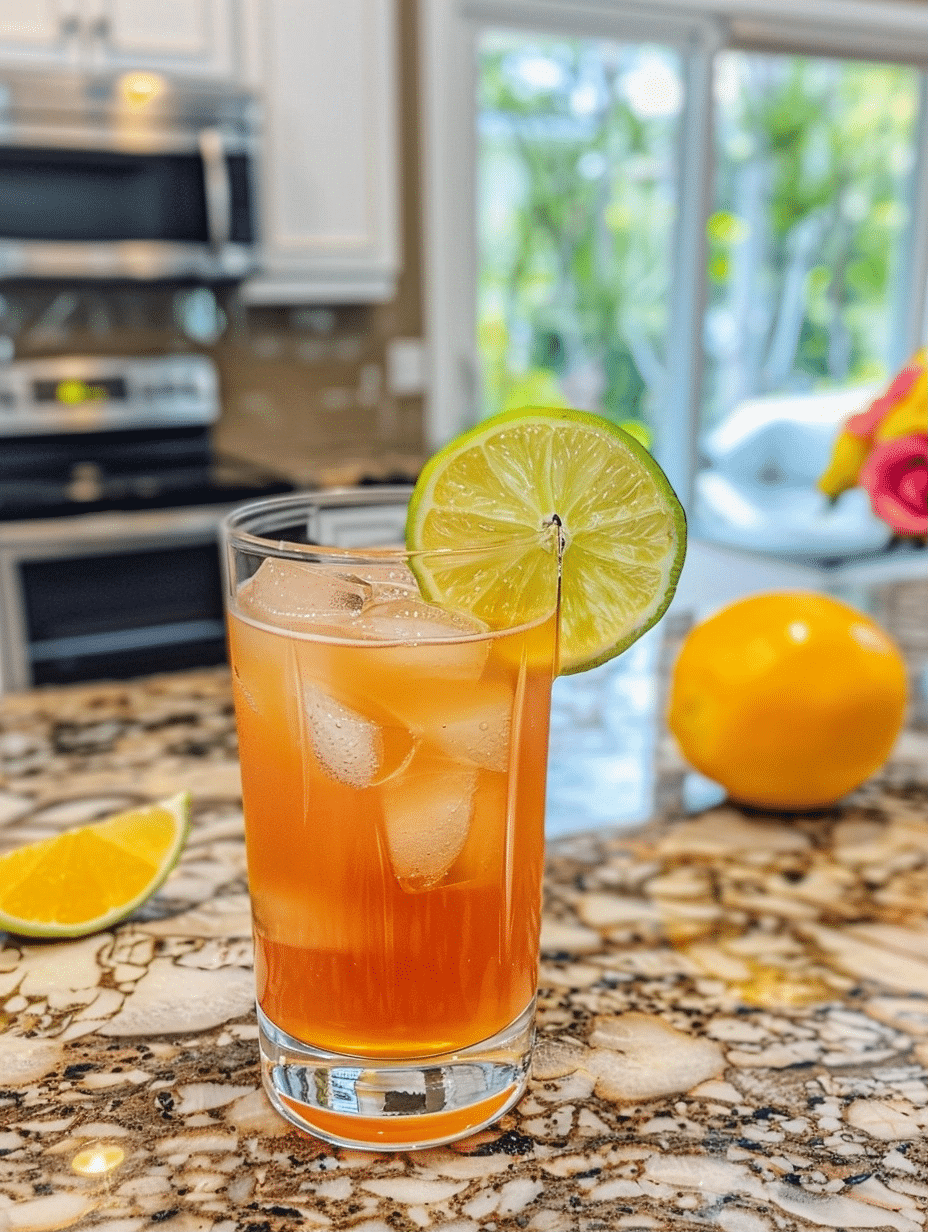 Kombucha Mocktail: Refreshing Probiotic Drink
