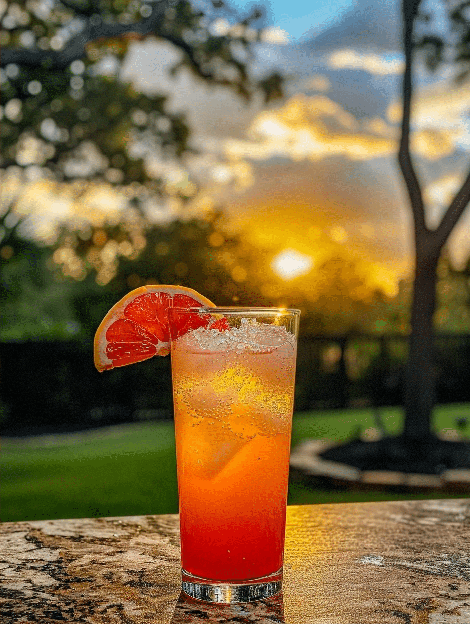 Poppi Soda Tropical Punch Mocktail
