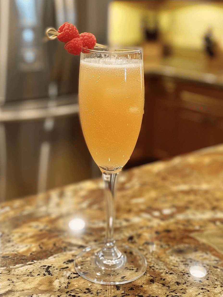 Champagne Mocktail Non Alcoholic Recipe
