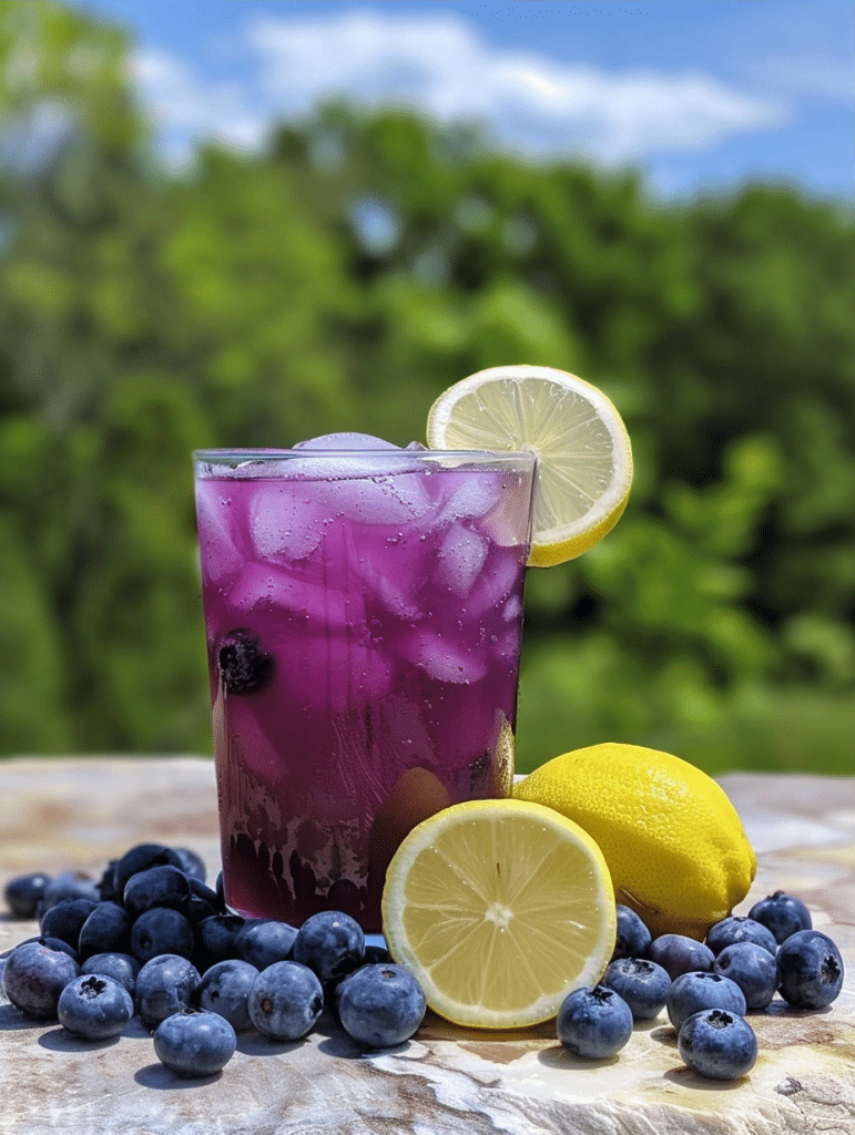 Blueberry Lemonade Recipe: Refreshing Homemade Drink