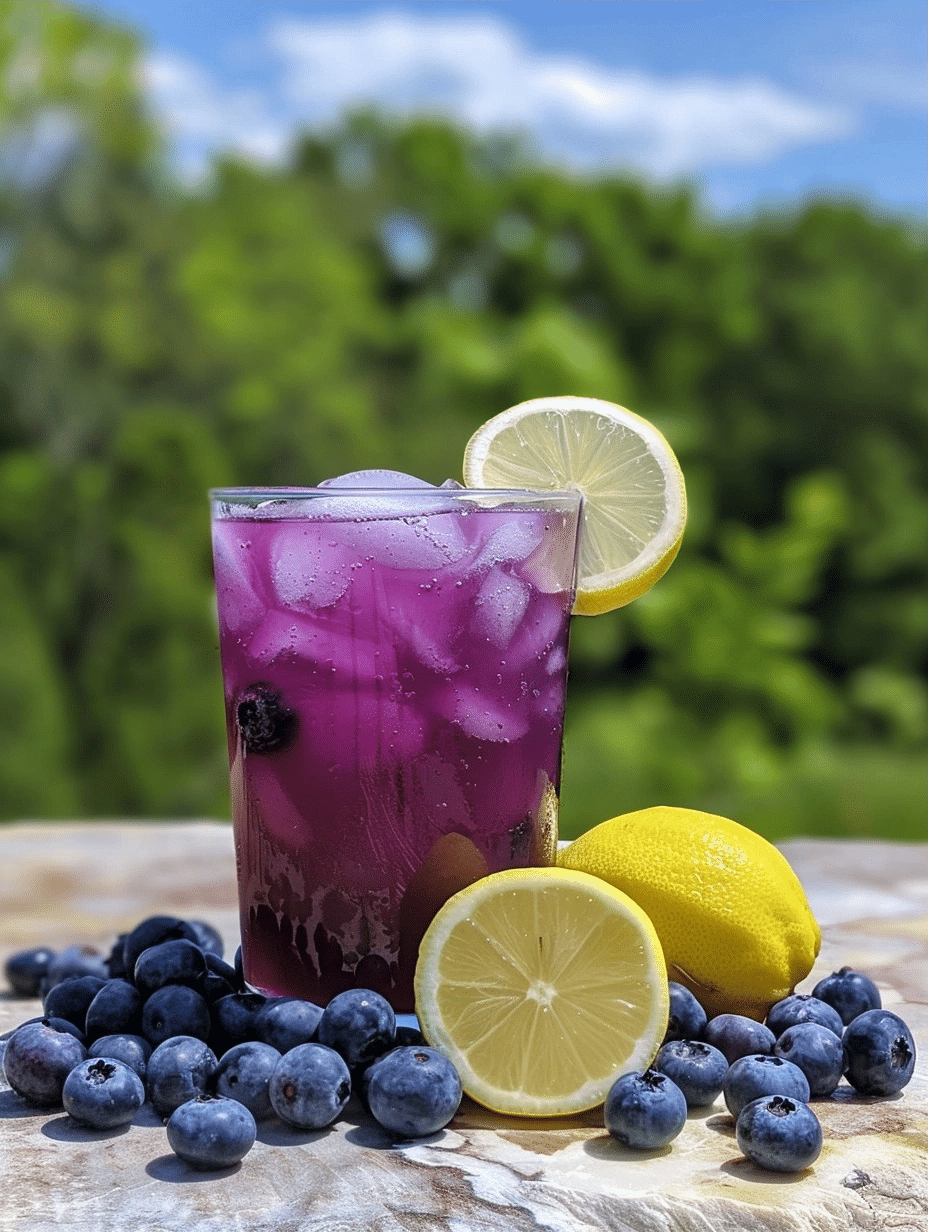 Blueberry Lemonade Recipe: Refreshing Homemade Drink