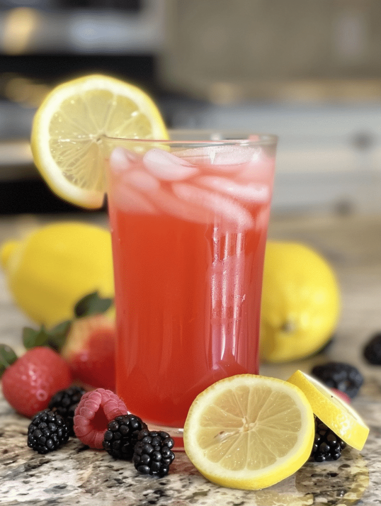 Summer Berry Lemonade Refresher