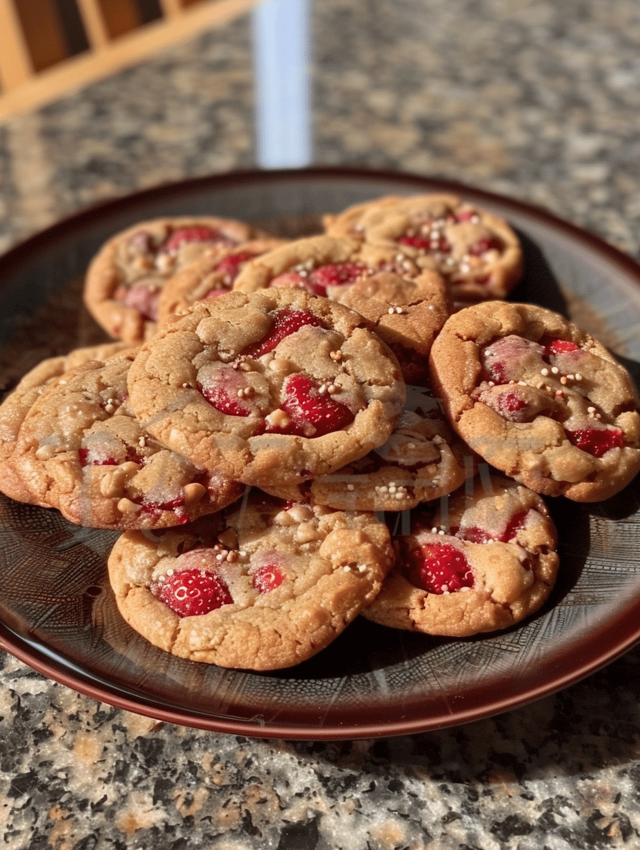 Strawberry Cookies