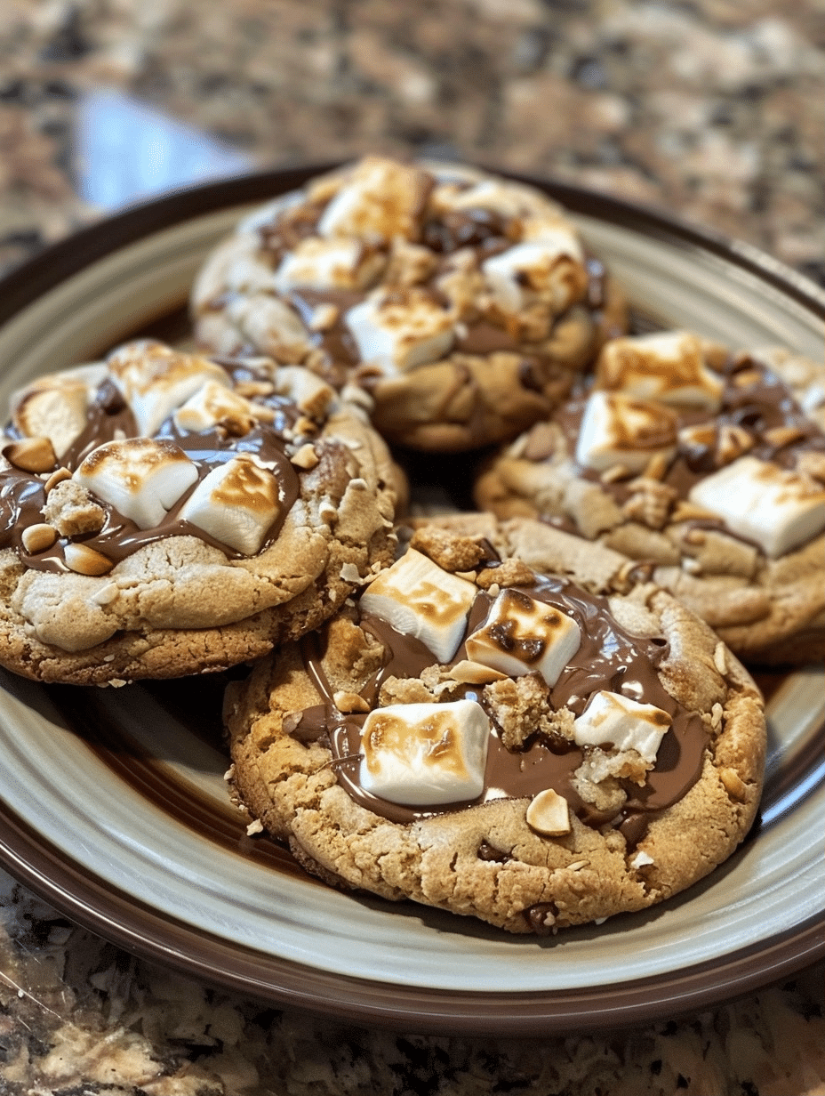 S'mores Cookies Recipe: Gooey Graham & Chocolate