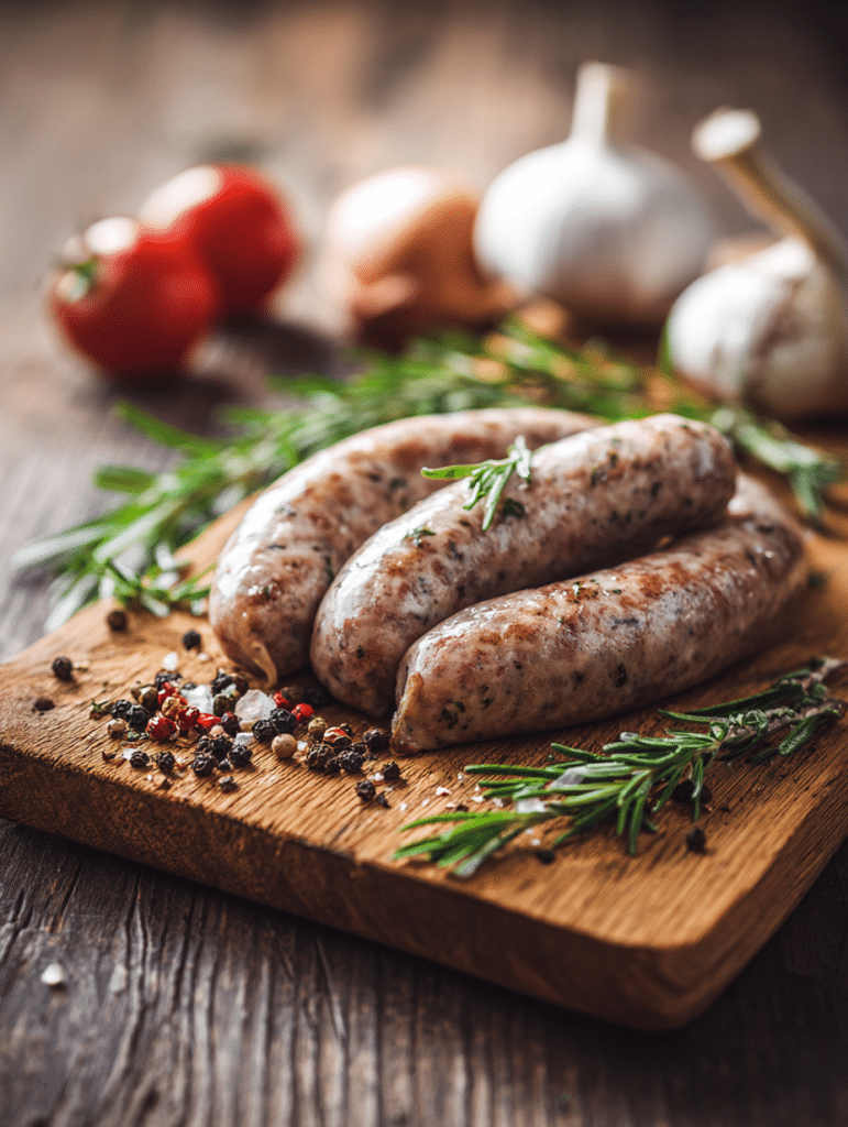 ingredients for Italian sausage in air fryer recipe