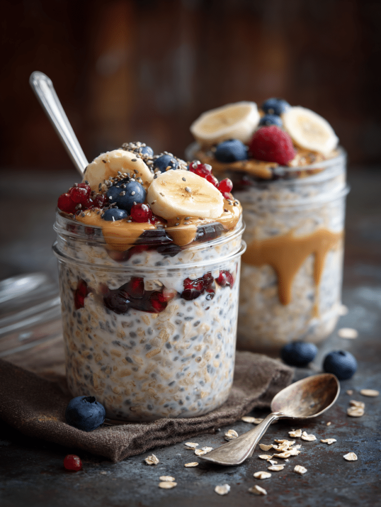overnight oats recipe with healthy homemade overnight oats