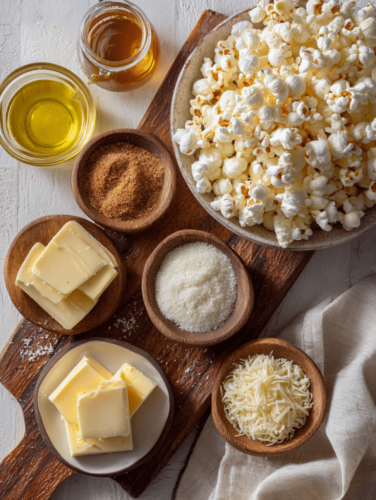 ingredients for popcorn air fryer recipe