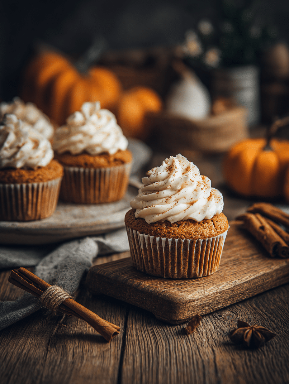 pumpkin cupcake recipe with homemade pumpkin cupcakes