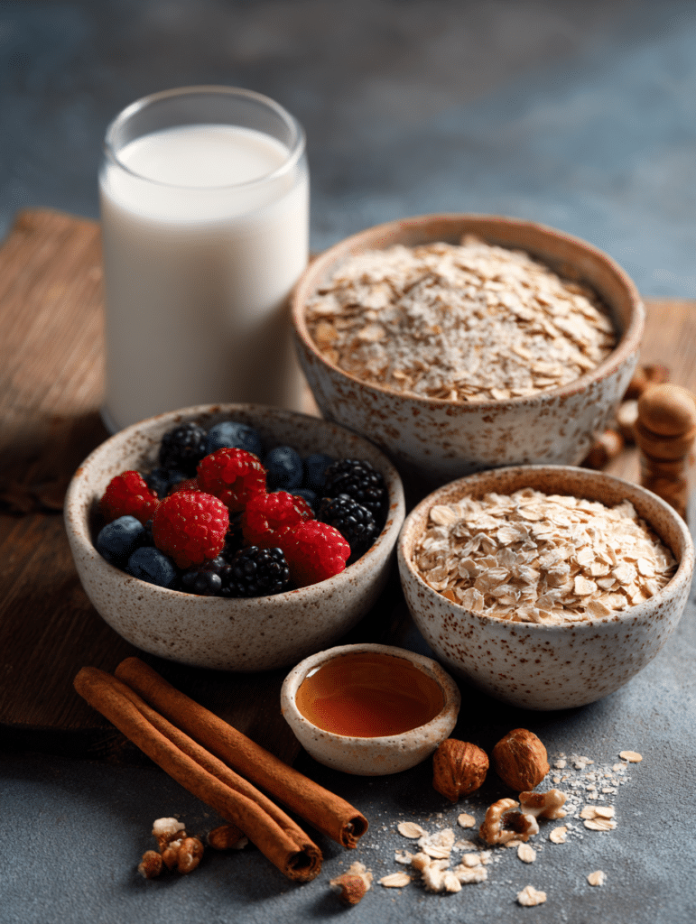 ingredients for rolled oats recipe