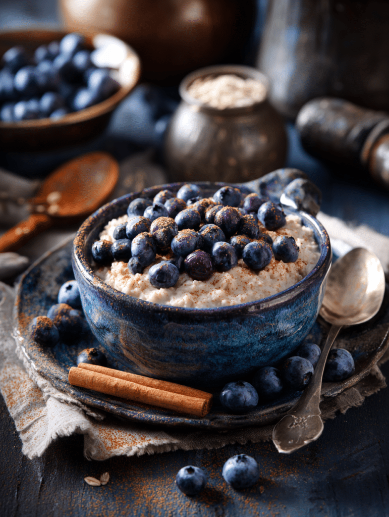 serving blueberry oatmeal recipe