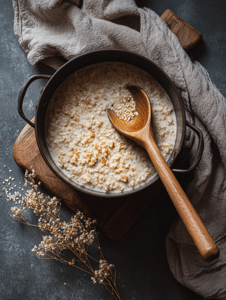 simmering gluten free oatmeal recipe
