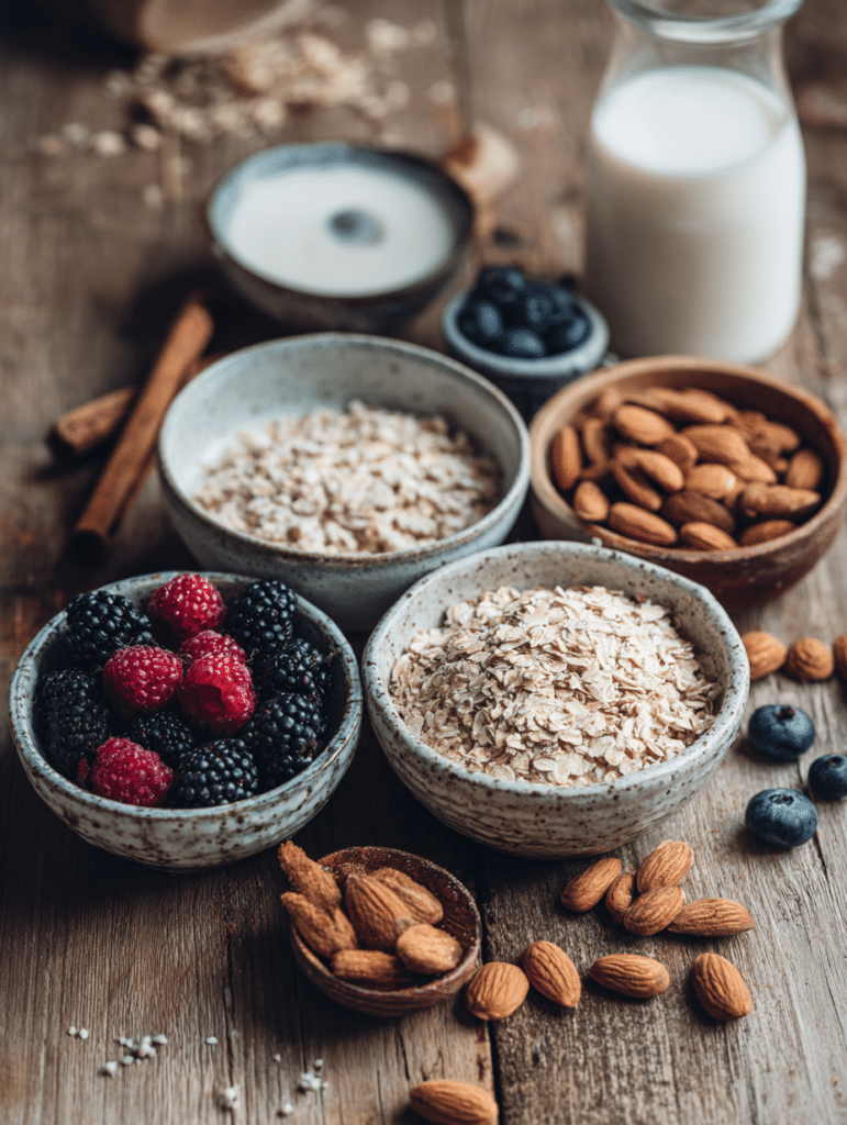ingredients for steel cut oats recipe