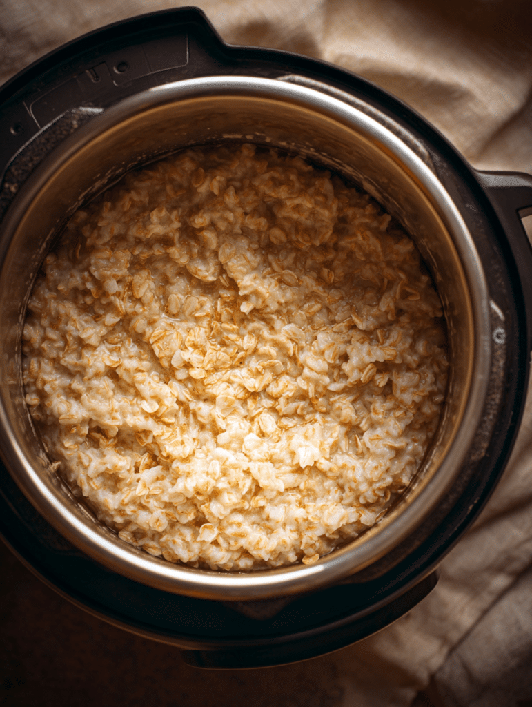 stirring instant pot oatmeal recipe