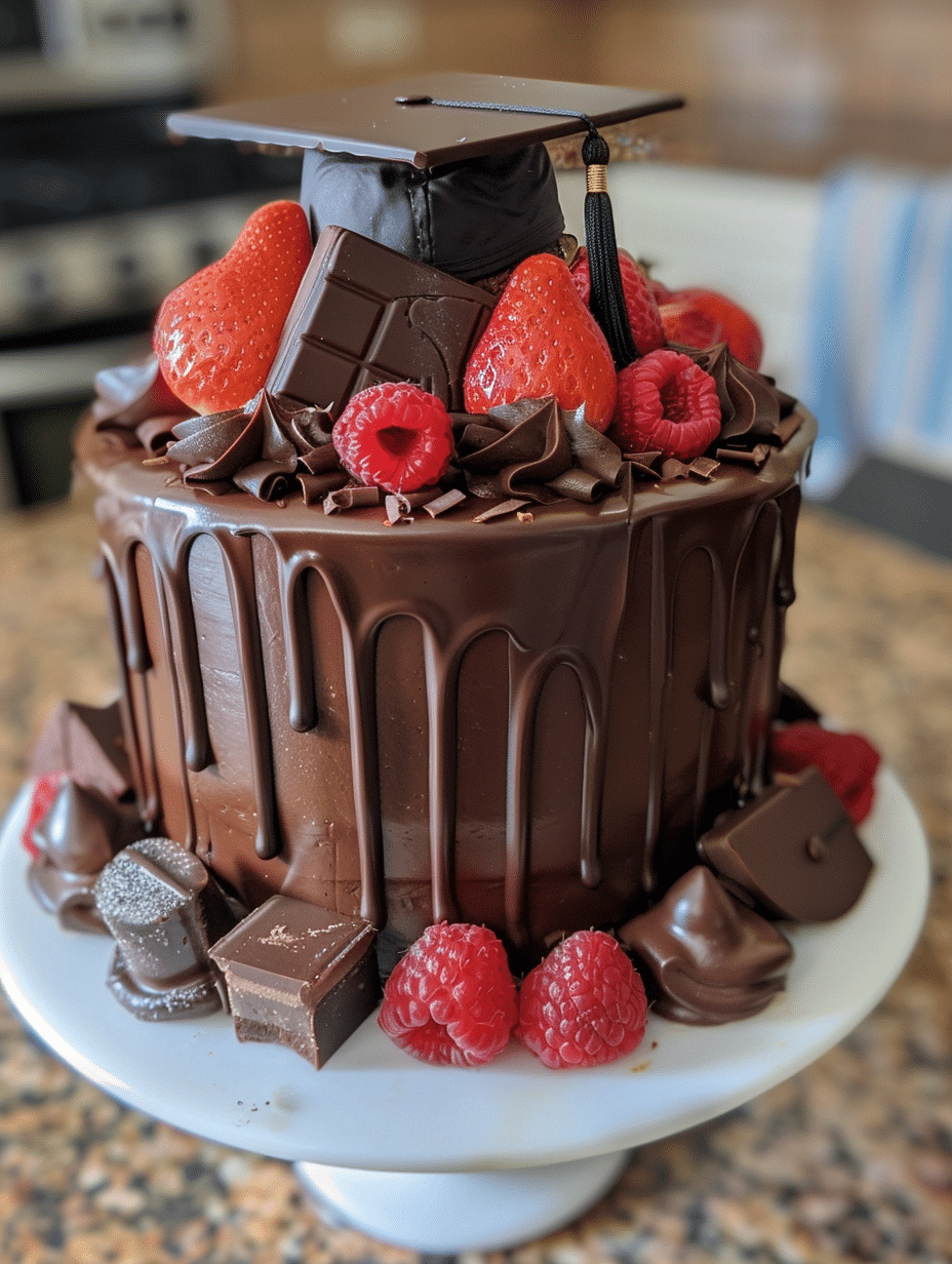 graduation cake