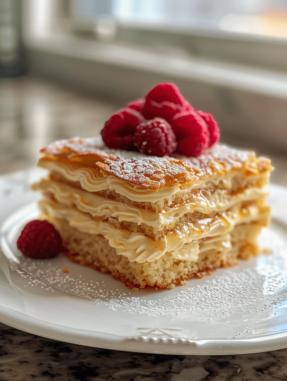 napoleon cake
